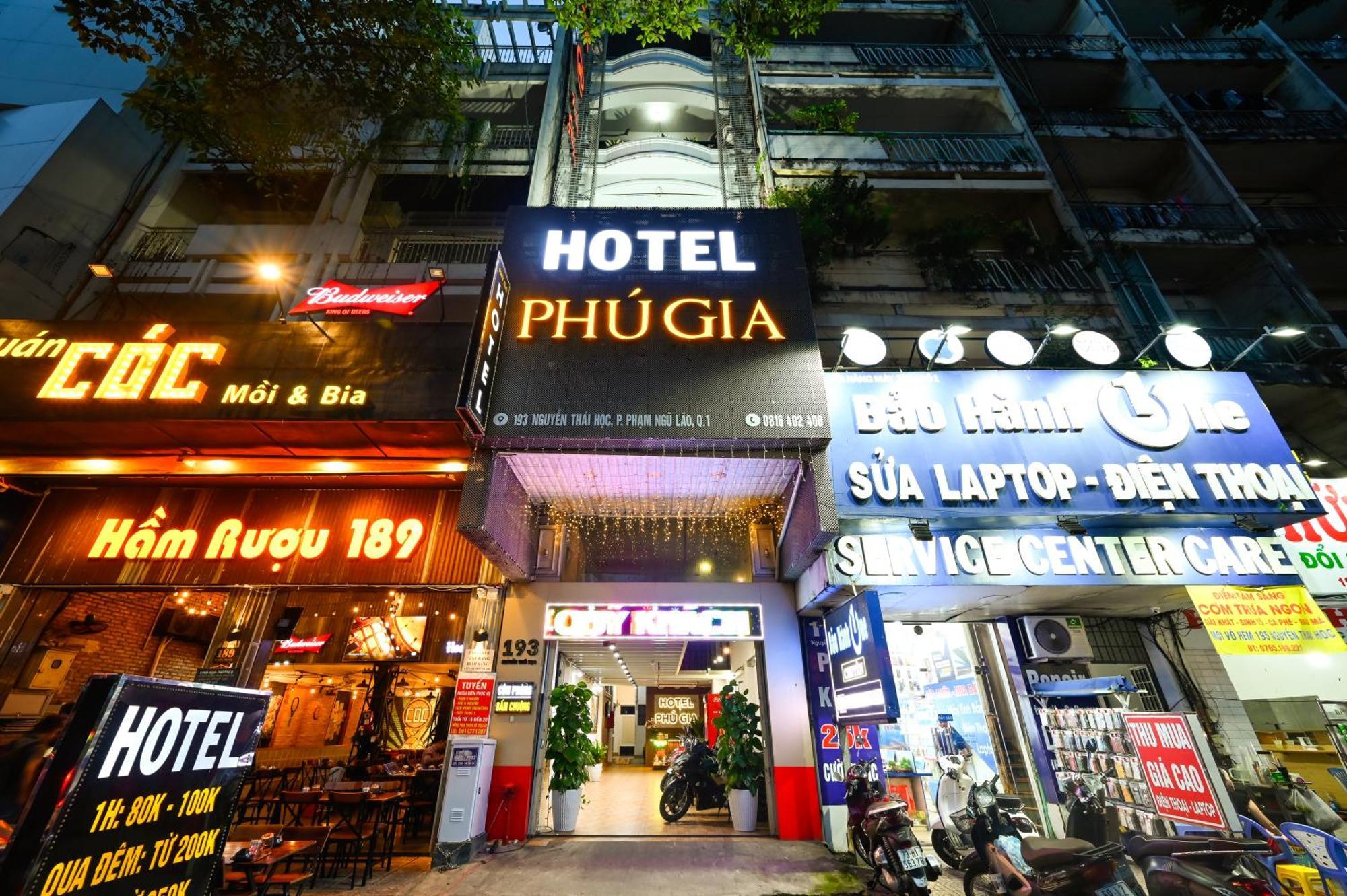 Phu Gia Hotel 193 Nguyen Thai Hoc Cidade de Ho Chi Minh Exterior foto